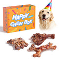 Dog Toys for Aggressive Chewers: Gift Box with 3 Pack Dog Chew Toys