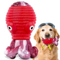 Frienhund Aggressive Chewers Bacon Flavor Nylon & Rubber Tough Chew Dog Toy, Red, 1 count