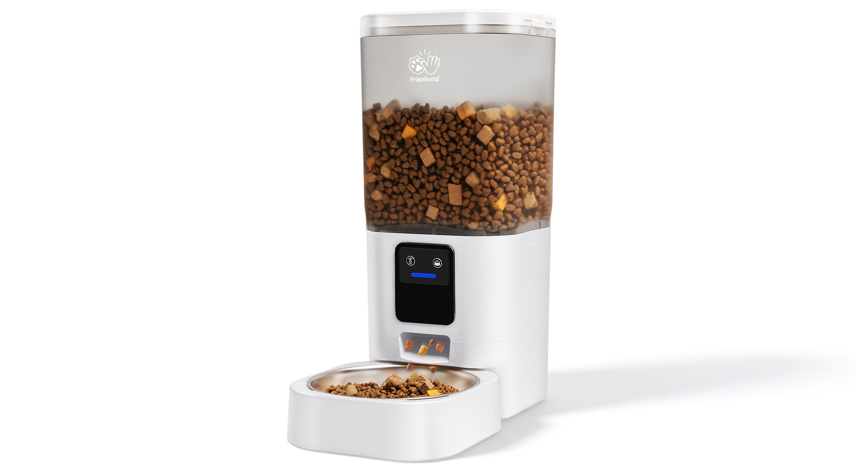 Frienhund Automatic Cat Feeder with 5G WiFi, 1 Bowl