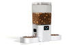 Frienhund Automatic Cat Feeder with Two 1080P Camera for 2 Cats, 2 Bowl