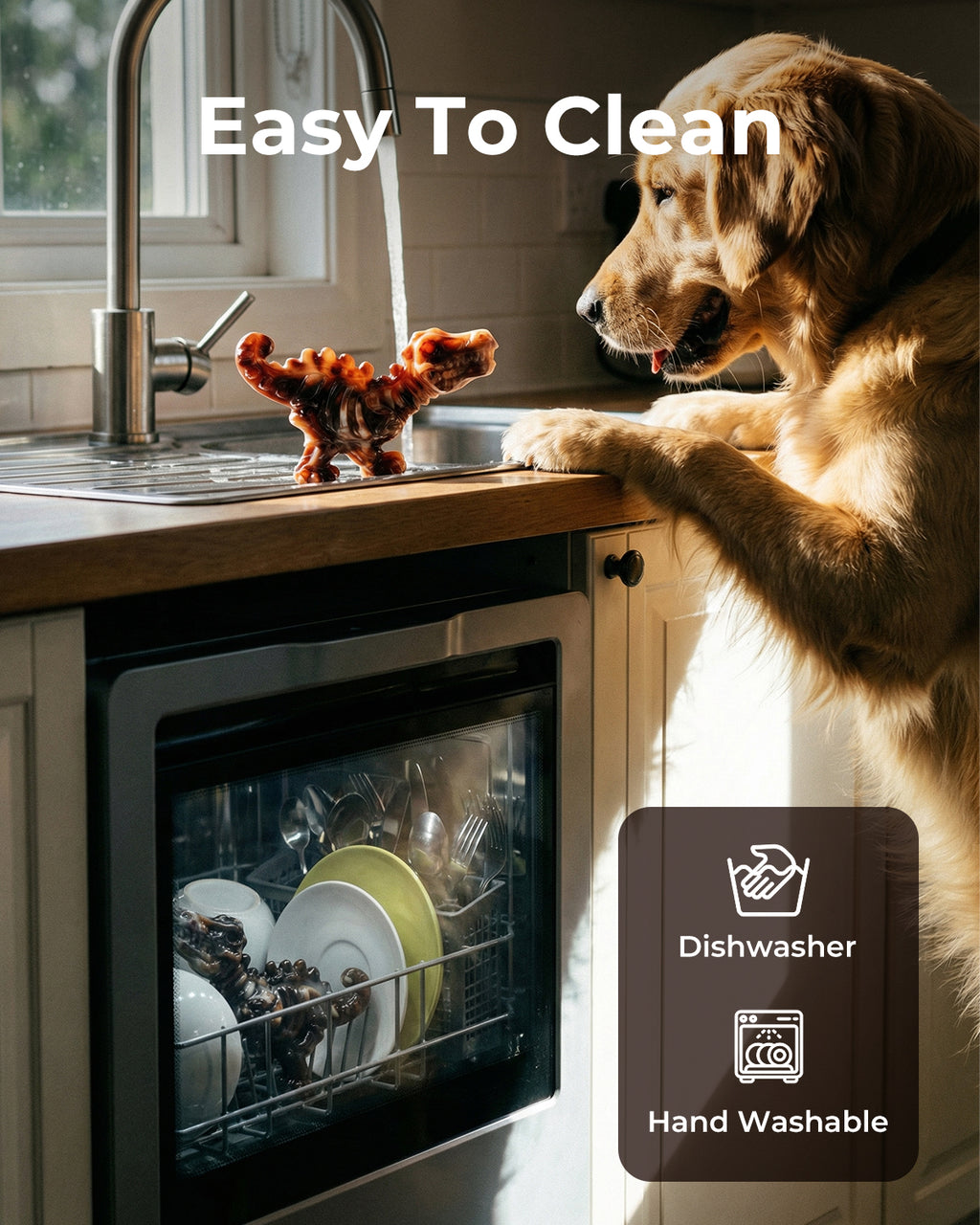 Dog Toys for Aggressive Chewers: 2 Pack Indestructible Dog Toy for Large Medium Dogs